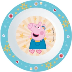 P:os Set Piatti Colazione Peppa Pig, 3 Pezzi -Negozio online Pink Or Blue p os set piatti colazione peppa pig 3 pezzi a330474 4