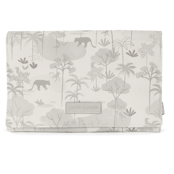 Pasito A Pasito Fasciatoio Pieghevole In Beige / Fiore 3 Pasito A Pasito Fasciatoio Pieghevole In Beige / Fiore