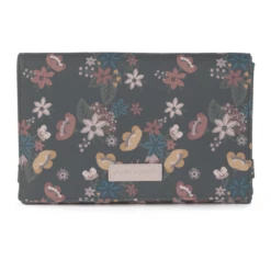 Pasito A Pasito Fasciatoio Pieghevole In Grigio / Fiore