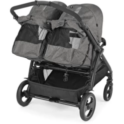 Peg Perego Passeggino Gemellare Book For Two - Grigio 10 Peg Perego Passeggino Gemellare Book For Two - Grigio -Negozio online Pink Or Blue peg perego passeggino gemellare book for two grigio a383471 3