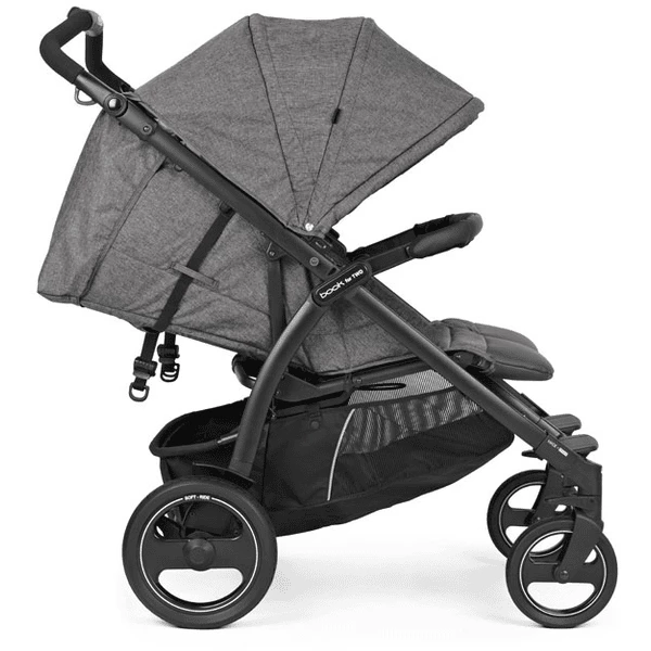 Peg Perego Passeggino Gemellare Book For Two - Grigio 7 Peg Perego Passeggino Gemellare Book For Two - Grigio - immagine 5