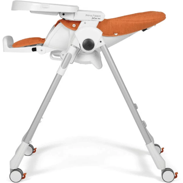 Peg Perego Seggiolone Prima Pappa Follow Me - Arancione 7 Peg Perego Seggiolone Prima Pappa Follow Me - Arancione - immagine 5