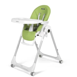 Peg Perego Seggiolone Prima Pappa Follow Me Wonder Green