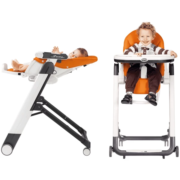 PEG PEREGO PegPerego Seggiolone Siesta Follow Me - Arancione 4 PEG PEREGO PegPerego Seggiolone Siesta Follow Me - Arancione - immagine 2