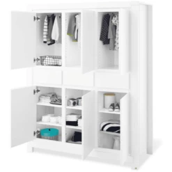 Pinolino Armadio Milk, 6 Ante -Negozio online Pink Or Blue pinolino armadio milk 6 ante a206706 1