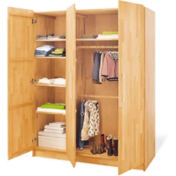 PINOLINO Armadio Natura, A 3 Ante -Negozio online Pink Or Blue pinolino armadio natura a 3 ante a047193 1