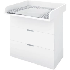 Polini Fasciatoio Per Cassettiera IKEA Malm, Hemnes E Nordli - Bianco -Negozio online Pink Or Blue polini fasciatoio per cassettiera ikea malm hemnes e nordli bianco a375762 2