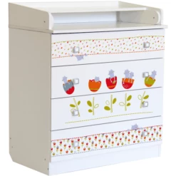 Polini Kids Baby Fasciatoio Simple 1580 Bianco Con Gatti -Negozio online Pink Or Blue polini kids baby fasciatoio simple 1580 bianco con gatti a266958 3