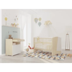 Polini Kids Fasciatoio Simple 1270 Acero-bianco -Negozio online Pink Or Blue polini kids fasciatoio simple 1270 acero bianco a266502 3
