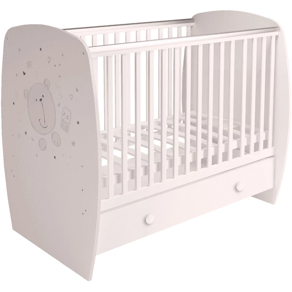 Polini Kids Lettino French 710 Teddy Bianco 5 Polini Kids Lettino French 710 Teddy Bianco - immagine 3