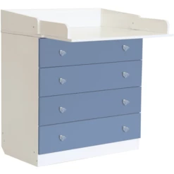 Polini Kids Mobile Fasciatoio Simple 1580 Bianco-blu -Negozio online Pink Or Blue polini kids mobile fasciatoio simple 1580 bianco blu a265055 3