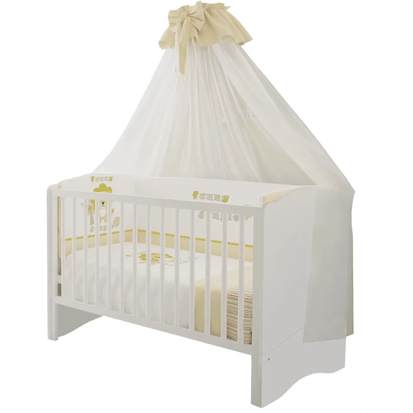 Polini Kids Set Lettino + Fasciatoio Simple Bianco 2 Pezzi 5 Polini Kids Set Lettino + Fasciatoio Simple Bianco 2 Pezzi - immagine 3