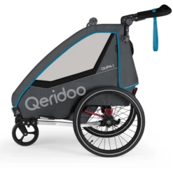 Qeridoo® Rimorchio Per Bici QUPA 1 Blu -Negozio online Pink Or Blue qeridoo rimorchio per bici qupa 1 blu a337817 4