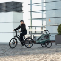 Qeridoo® Rimorchio Per Bicicletta Sportrex2 Limited Edition Mineral Blue -Negozio online Pink Or Blue qeridoo rimorchio per bicicletta sportrex2 limited edition mineral blue a337815 2