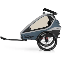 Qeridoo® Rimorchio Per Biciclette Kidgoo1 Navy Blue -Negozio online Pink Or Blue qeridoo rimorchio per biciclette kidgoo1 navy blue a337807 2