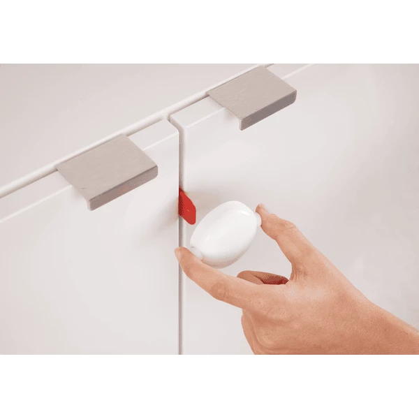 REER Chiusura Per Armadio A Doppie Ante, Bianco 5 REER Chiusura Per Armadio A Doppie Ante, Bianco - immagine 3