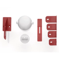 REER Chiusura Per Armadio A Doppie Ante, Bianco