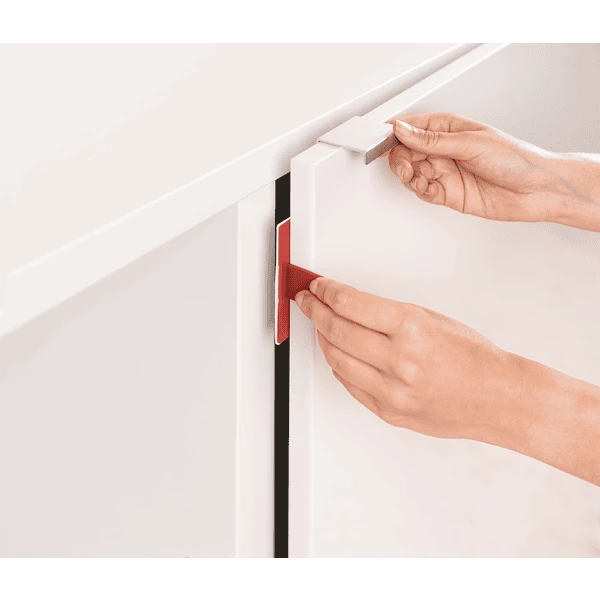 REER Chiusura Per Armadio A Doppie Ante, Bianco 7 REER Chiusura Per Armadio A Doppie Ante, Bianco - immagine 5