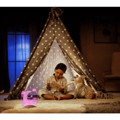 Reer Luce Notturna Colour Lumy - Moon 10 Reer Luce Notturna Colour Lumy - Moon -Negozio online Pink Or Blue reer luce notturna colour lumy moon a354632 3