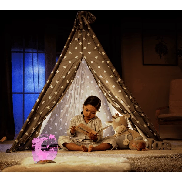 Reer Luce Notturna Colour Lumy - Moon 6 Reer Luce Notturna Colour Lumy - Moon - immagine 4