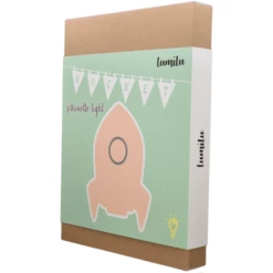 Reer Luce Notturna Lumilu Silhouette Light - Rocket -Negozio online Pink Or Blue reer luce notturna lumilu silhouette light rocket a354634 4