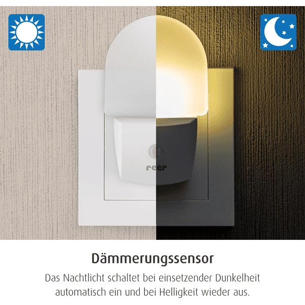 Reer Luce Notturna - Night Guide Con Sensore Crepuscolare 5 Reer Luce Notturna - Night Guide Con Sensore Crepuscolare - immagine 3