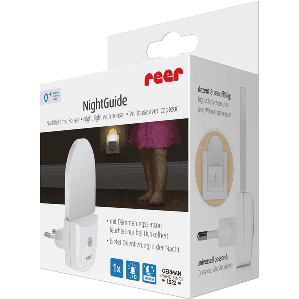 Reer Luce Notturna - Night Guide Con Sensore Crepuscolare 7 Reer Luce Notturna - Night Guide Con Sensore Crepuscolare - immagine 5