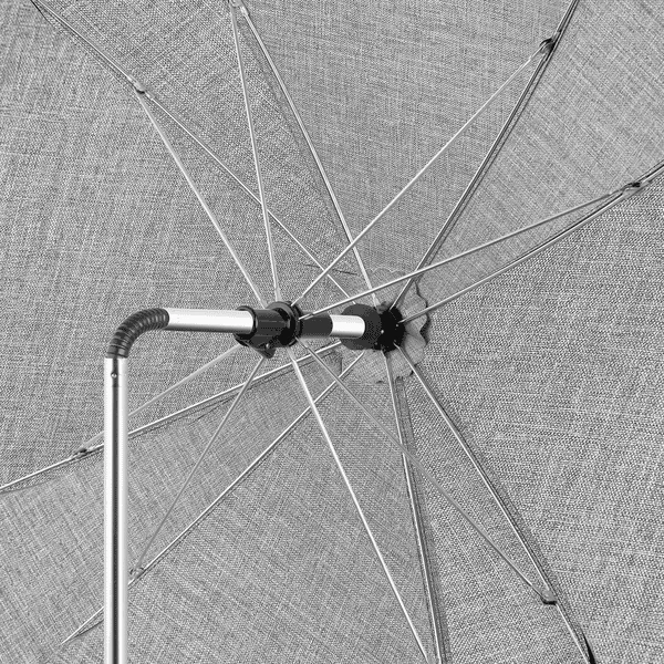 Reer Parasol ShineSafe+, Grigio-melange 7 Reer Parasol ShineSafe+, Grigio-melange - immagine 5