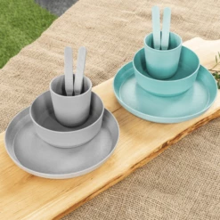 Reer Piatto Che Cresce Set Di 2, Blu/grigio -Negozio online Pink Or Blue reer piatto che cresce set di 2 blu grigio a342890 4