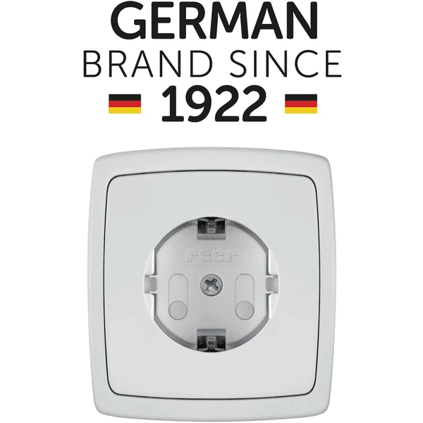 Reer Protettore Di Presa Avvitabile, 10 Pezzi Bianco 7 Reer Protettore Di Presa Avvitabile, 10 Pezzi Bianco - immagine 5