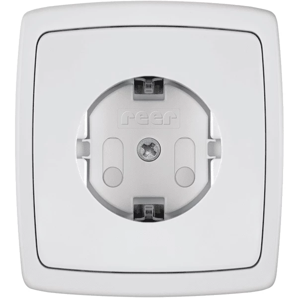 Reer Protettore Di Presa Avvitabile, 10 Pezzi Bianco 3 Reer Protettore Di Presa Avvitabile, 10 Pezzi Bianco