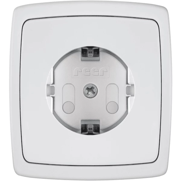 Reer Protettore Di Presa Avvitabile, 20 Pezzi Bianco 3 Reer Protettore Di Presa Avvitabile, 20 Pezzi Bianco