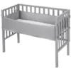 Roba 2in1 Lettino Co-sleeping Regolabile In Altezza, Safe Asleep, Grigio Scuro -Negozio online Pink Or Blue roba 2in1 lettino co sleeping regolabile in altezza safe asleep grigio scuro a308688