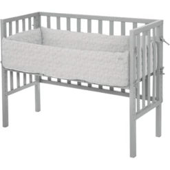 Roba 2in1 Lettino Co-sleeping Style Stars Silver Grey -Negozio online Pink Or Blue roba 2in1 lettino co sleeping style stars silver grey a315648 3