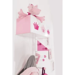 Roba Appendipanni Corona Rosa -Negozio online Pink Or Blue roba appendipanni corona rosa a246166 4