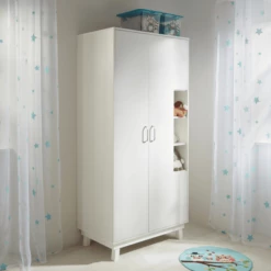 Roba Armadio Nordic Bianco A 2 Ante -Negozio online Pink Or Blue roba armadio nordic bianco a 2 ante a317219 3