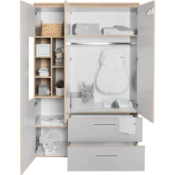 ROBA Armadio Tobi 3 Porte -Negozio online Pink Or Blue roba armadio tobi 3 porte a280686 4