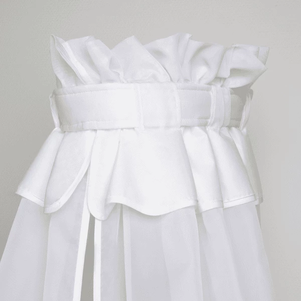 Roba Baldacchino Per Culla Safe Asleep Uni, Bianco 6 Roba Baldacchino Per Culla Safe Asleep Uni, Bianco - immagine 4