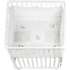 Roba Box 100 X 100 Cm Bianco Fox & Bunny 5 Roba Box 100 X 100 Cm Bianco Fox & Bunny -Negozio online Pink Or Blue roba box 100 x 100 cm bianco fox bunny a171840 1