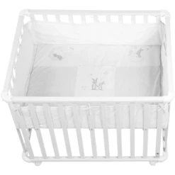 Roba Box 75 X 100 Cm Bianco Fox & Bunny