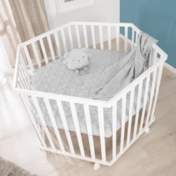 Roba Box Esagonale Bianco, Style Stars Silver Grey -Negozio online Pink Or Blue roba box esagonale bianco style stars silver grey a315574 1