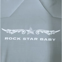 Roba Box Per Bambini 100 X 100 Cm Bianco Rock Star Baby -Negozio online Pink Or Blue roba box per bambini 100 x 100 cm bianco rock star baby a174042 1