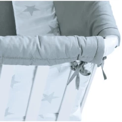 Roba Box Per Bambini 100 X 100 Cm Bianco Rock Star Baby -Negozio online Pink Or Blue roba box per bambini 100 x 100 cm bianco rock star baby a174042 3