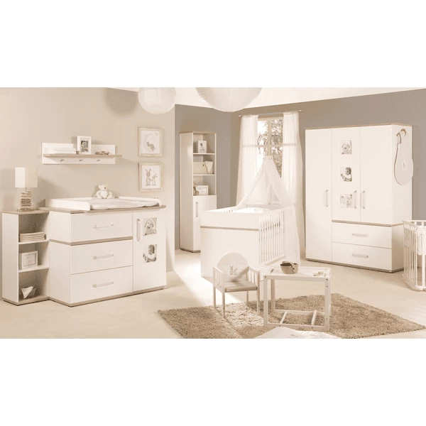 Roba Cameretta Moritz Bianco, 3 Porte, Largo 3 Roba Cameretta Moritz Bianco, 3 Porte, Largo