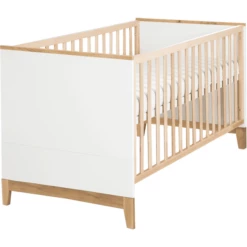 Roba Combi Cot Finn Bed Feet In Golden Pale
