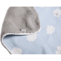 Roba Copertina Morbida 80 X 80 Cm Nuvolette Blu -Negozio online Pink Or Blue roba copertina morbida 80 x 80 cm nuvolette blu a245810 4