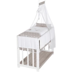 Roba Culla "Indibär" 4 In 1, Bianco -Negozio online Pink Or Blue roba culla indibaer 4 in 1 bianco a303895 1