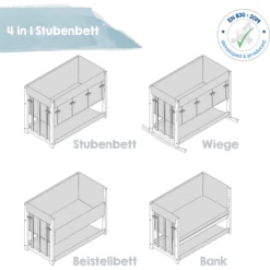 Roba Culla "Magia Stellare" 4 In 1 Nature -Negozio online Pink Or Blue roba culla magia stellare 4 in 1 nature a303892 2