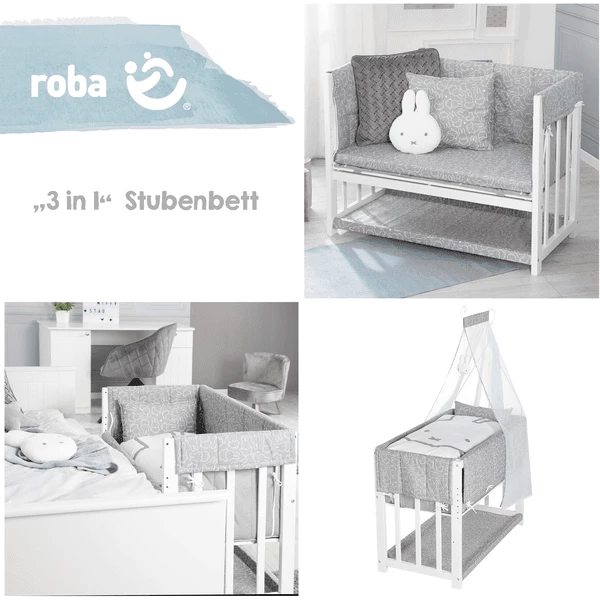 Roba Culla Miffy 3 In 1, Bianco 4 Roba Culla Miffy 3 In 1, Bianco - immagine 2