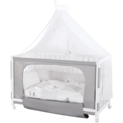 Roba Culla Room Bed Fox & Bunny, Bianco 9 Roba Culla Room Bed Fox & Bunny, Bianco -Negozio online Pink Or Blue roba culla room bed fox bunny bianco a162404 2